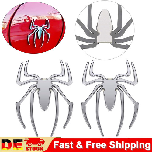 Stück auto spinne emblem - stück, 3d