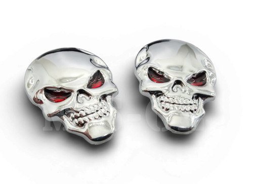 Totenkopf metall - 3d,