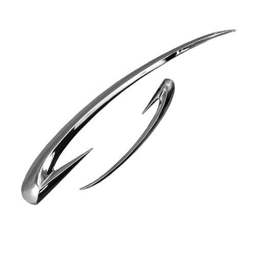 Chrom aufkleber logo - 3d,