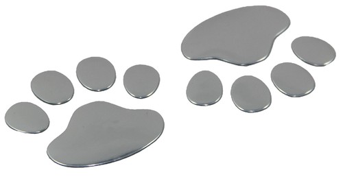 Carsly pfotenaufkleber - 3d,