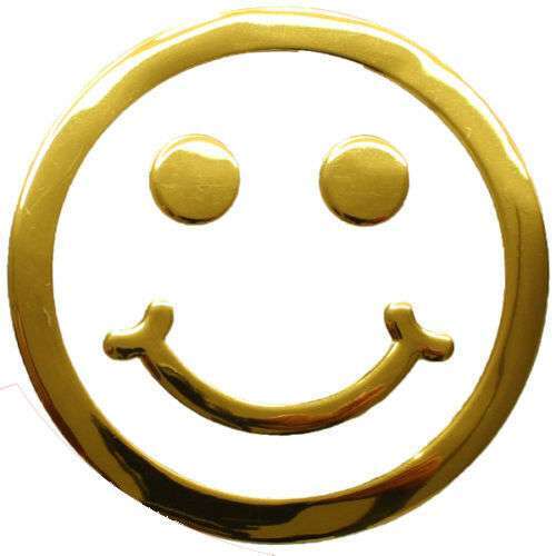Aufkleber sticker gold chrom - gold,