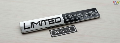 Limited edition emblem - edition,