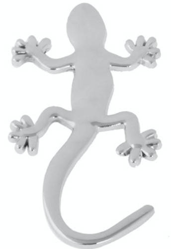 Auto aufkleber chrom gecko - aufkleber, 3d